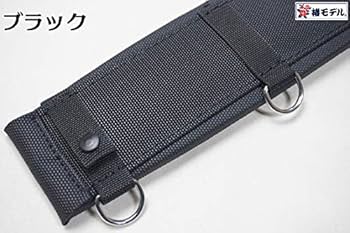 Amazon.co.jp: 【オールブラック 2点セット】ワンタッチ胴ベルト